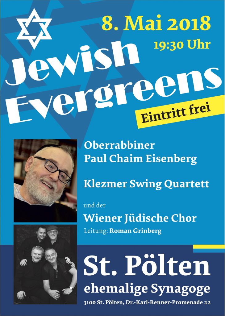 Oberrabbiner Eisenberg - Roman Grinberg Quartett - Wiener Jüdischer Chor