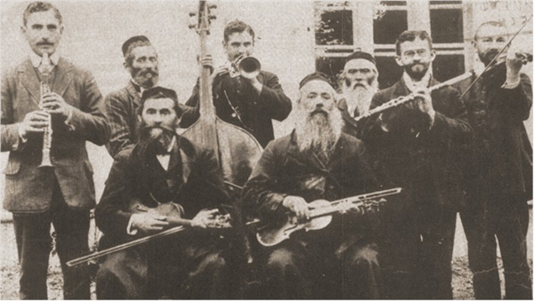 Klezmer band in Poland around 1910